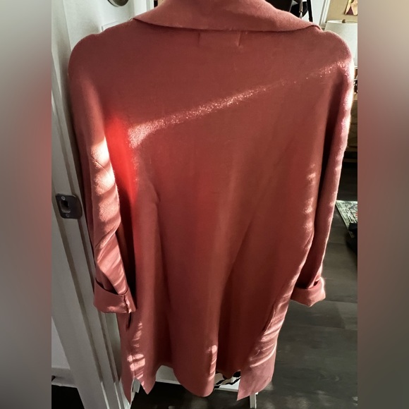 NWT By Design Dusty Pink sweater jacket with pockets size xs - Picture 2 of 2